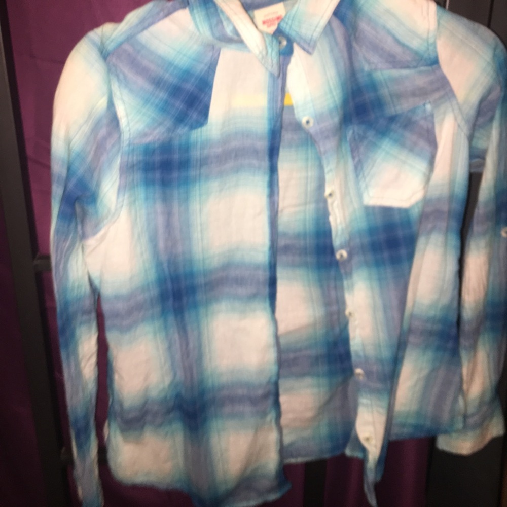 Blue flannel